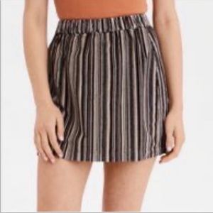 NWT American Eagle Striped Mini Skirt